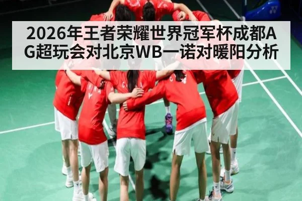 2026年王者荣耀世界冠军杯成都AG超玩会对北京WB一诺对暖阳分析